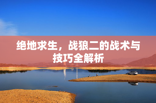 绝地求生，战狼二的战术与技巧全解析