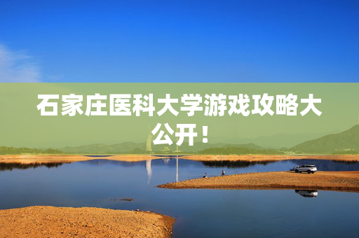 石家庄医科大学游戏攻略大公开！