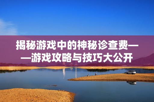 揭秘游戏中的神秘诊查费——游戏攻略与技巧大公开