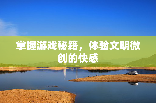 掌握游戏秘籍，体验文明微创的快感