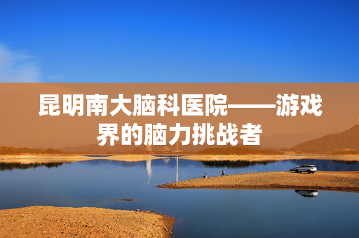 昆明南大脑科医院——游戏界的脑力挑战者