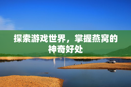 探索游戏世界，掌握燕窝的神奇好处
