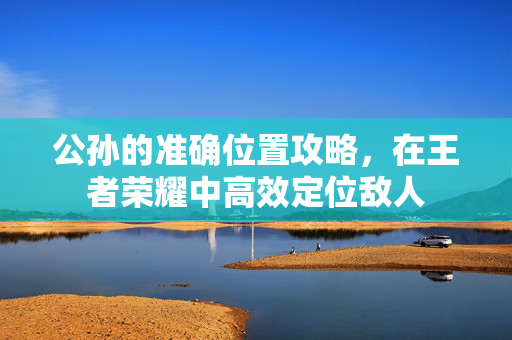 公孙的准确位置攻略，在王者荣耀中高效定位敌人