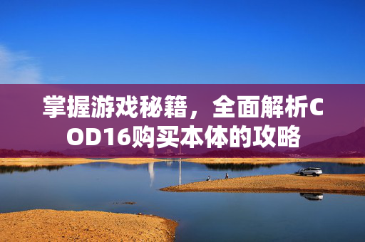 掌握游戏秘籍，全面解析COD16购买本体的攻略