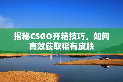 揭秘CSGO开箱技巧，如何高效获取稀有皮肤