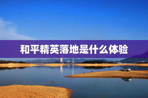 和平精英落地是什么体验