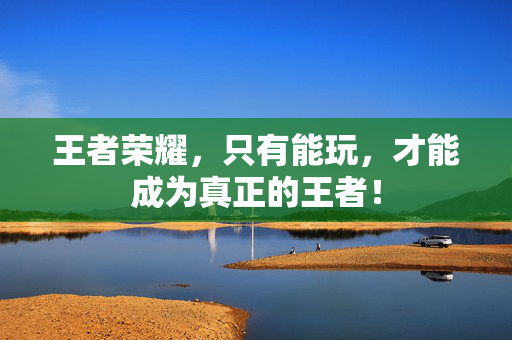 王者荣耀，只有能玩，才能成为真正的王者！