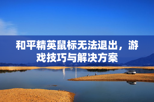 和平精英鼠标无法退出，游戏技巧与解决方案