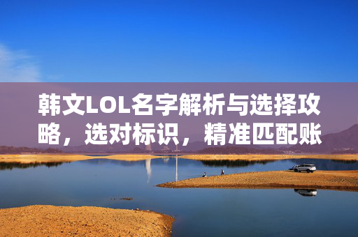 韩文LOL名字解析与选择攻略，选对标识，精准匹配账号风格