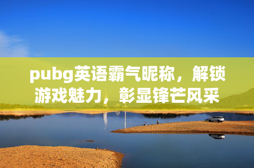 pubg英语霸气昵称，解锁游戏魅力，彰显锋芒风采