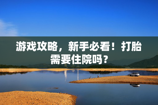 游戏攻略,新手必看!打胎需要住院吗? 游戏攻略,新手必看!打胎需要住院吗?