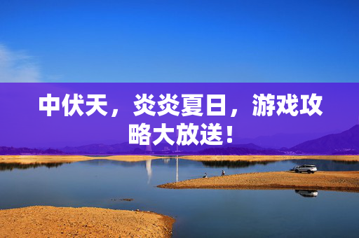 中伏天，炎炎夏日，游戏攻略大放送！
