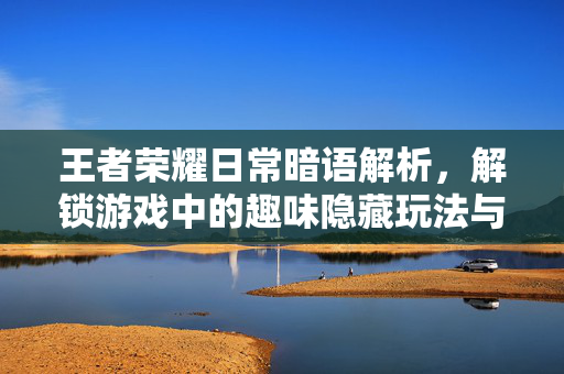 王者荣耀日常暗语解析，解锁游戏中的趣味隐藏玩法与技巧