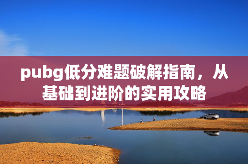 pubg低分难题破解指南，从基础到进阶的实用攻略