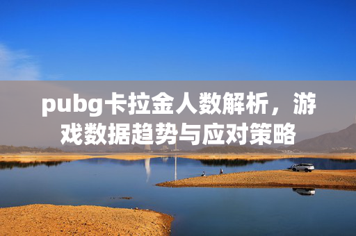 pubg卡拉金人数解析，游戏数据趋势与应对策略