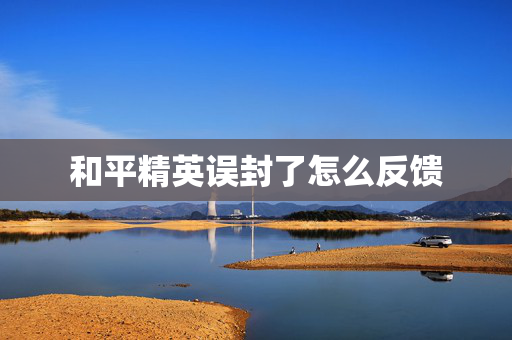 和平精英误封了怎么反馈