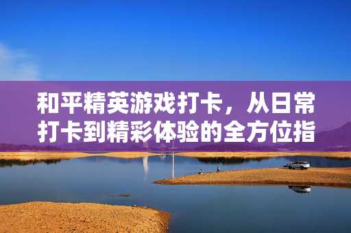 和平精英游戏打卡，从日常打卡到精彩体验的全方位指南