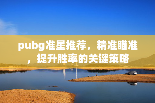 pubg准星推荐，精准瞄准，提升胜率的关键策略