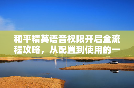 和平精英语音权限开启全流程攻略，从配置到使用的一键解析