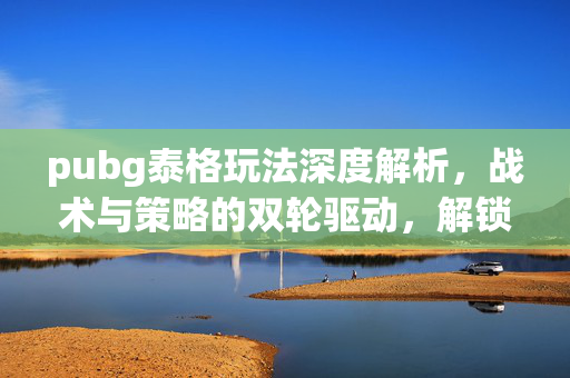 pubg泰格玩法深度解析，战术与策略的双轮驱动，解锁竞技新维度