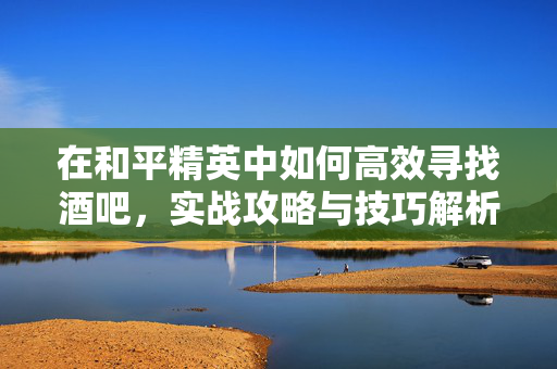 在和平精英中如何高效寻找酒吧，实战攻略与技巧解析