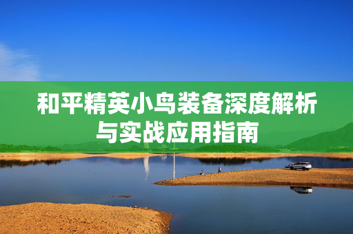 和平精英小鸟装备深度解析与实战应用指南
