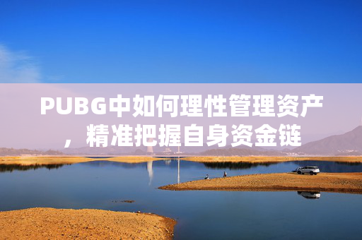 PUBG中如何理性管理资产，精准把握自身资金链