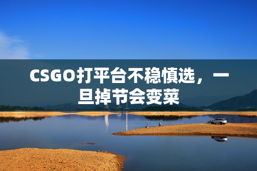 CSGO打平台不稳慎选，一旦掉节会变菜