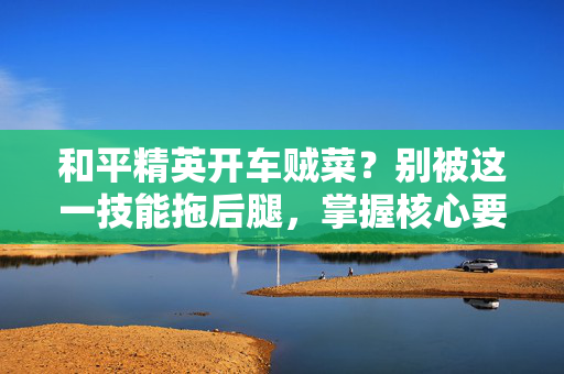 和平精英开车贼菜？别被这一技能拖后腿，掌握核心要点反而占优势