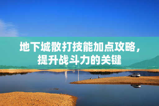 地下城散打技能加点攻略，提升战斗力的关键