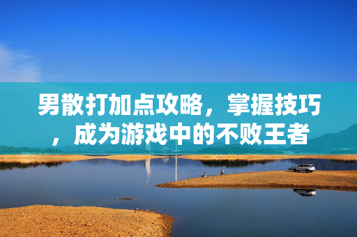 男散打加点攻略，掌握技巧，成为游戏中的不败王者