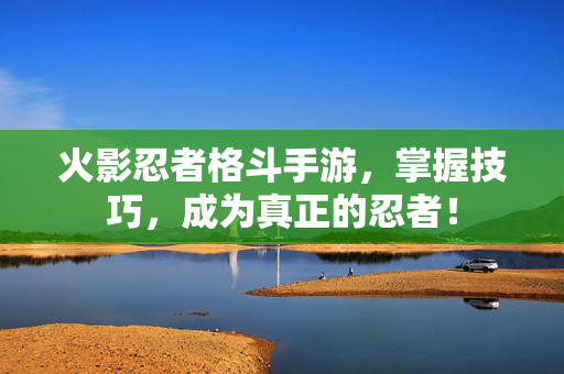 火影忍者格斗手游，掌握技巧，成为真正的忍者！