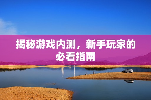 揭秘游戏内测，新手玩家的必看指南