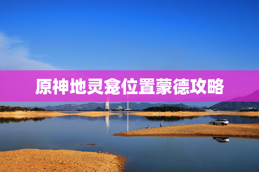 原神地灵龛位置蒙德攻略