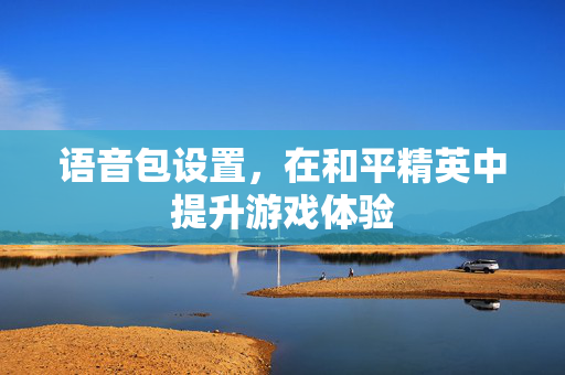 语音包设置，在和平精英中提升游戏体验