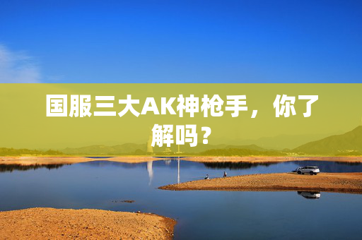 国服三大AK神枪手，你了解吗？