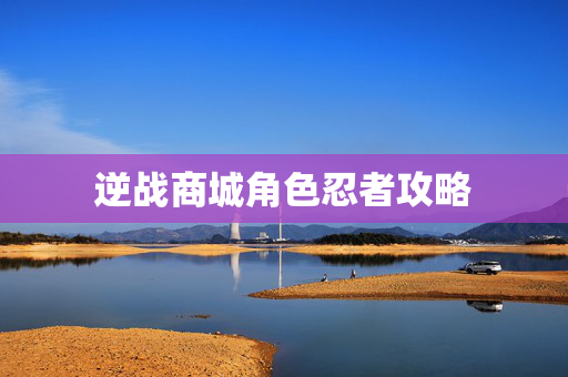 逆战商城角色忍者攻略