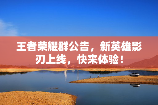 王者荣耀群公告，新英雄影刃上线，快来体验！