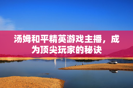 汤姆和平精英游戏主播，成为顶尖玩家的秘诀