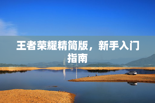 王者荣耀精简版，新手入门指南