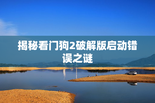 揭秘看门狗2破解版启动错误之谜