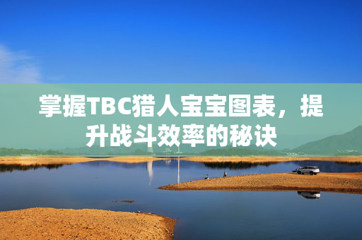 掌握TBC猎人宝宝图表，提升战斗效率的秘诀