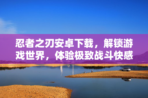忍者之刃安卓下载，解锁游戏世界，体验极致战斗快感