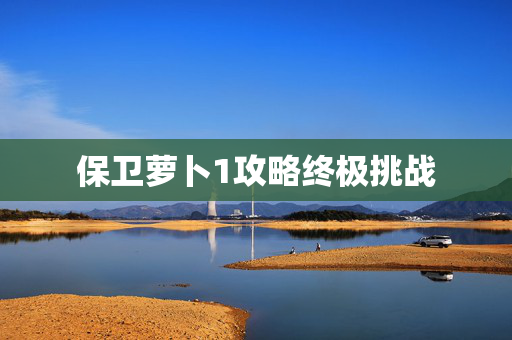 保卫萝卜1攻略终极挑战