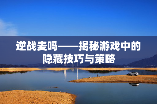 逆战麦吗——揭秘游戏中的隐藏技巧与策略