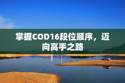 掌握COD16段位顺序，迈向高手之路