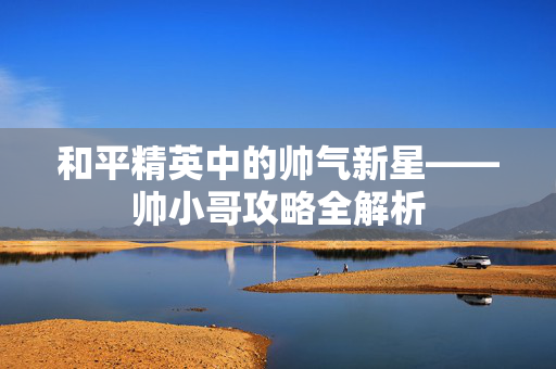 和平精英中的帅气新星——帅小哥攻略全解析
