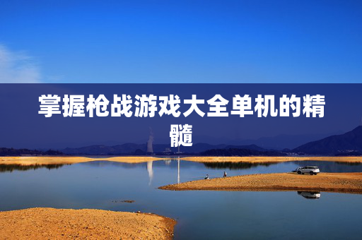 掌握枪战游戏大全单机的精髓