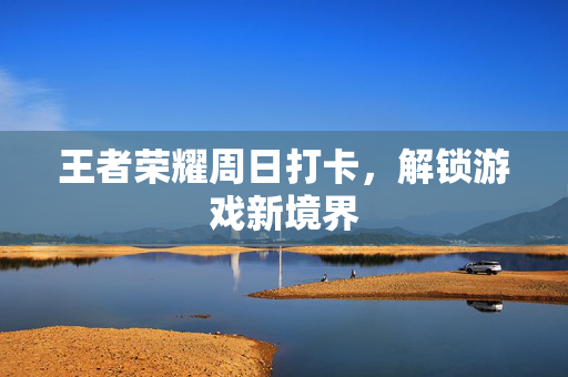 王者荣耀周日打卡,解锁游戏新境界 王者荣耀周日打卡,解锁游戏新境界
