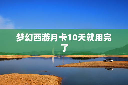 梦幻西游月卡10天就用完了